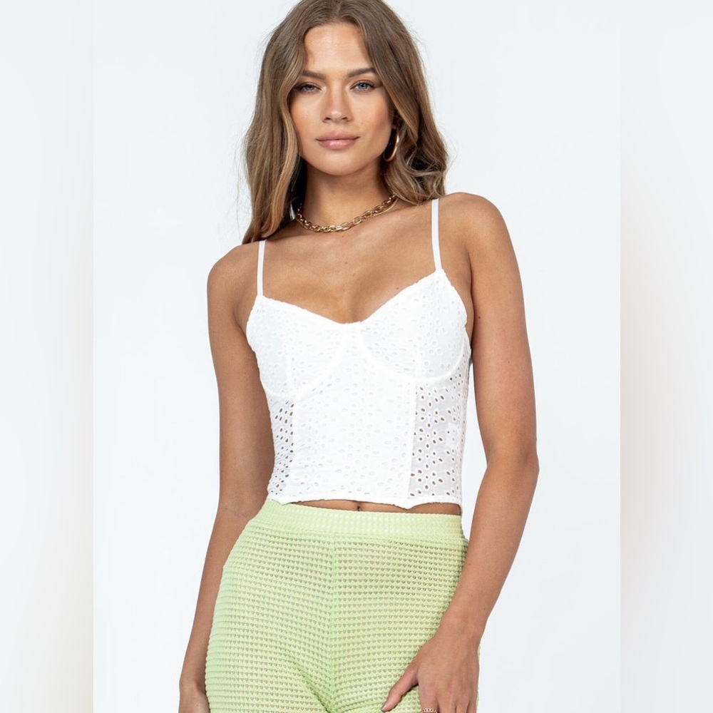 Princess Polly Top white Size 4